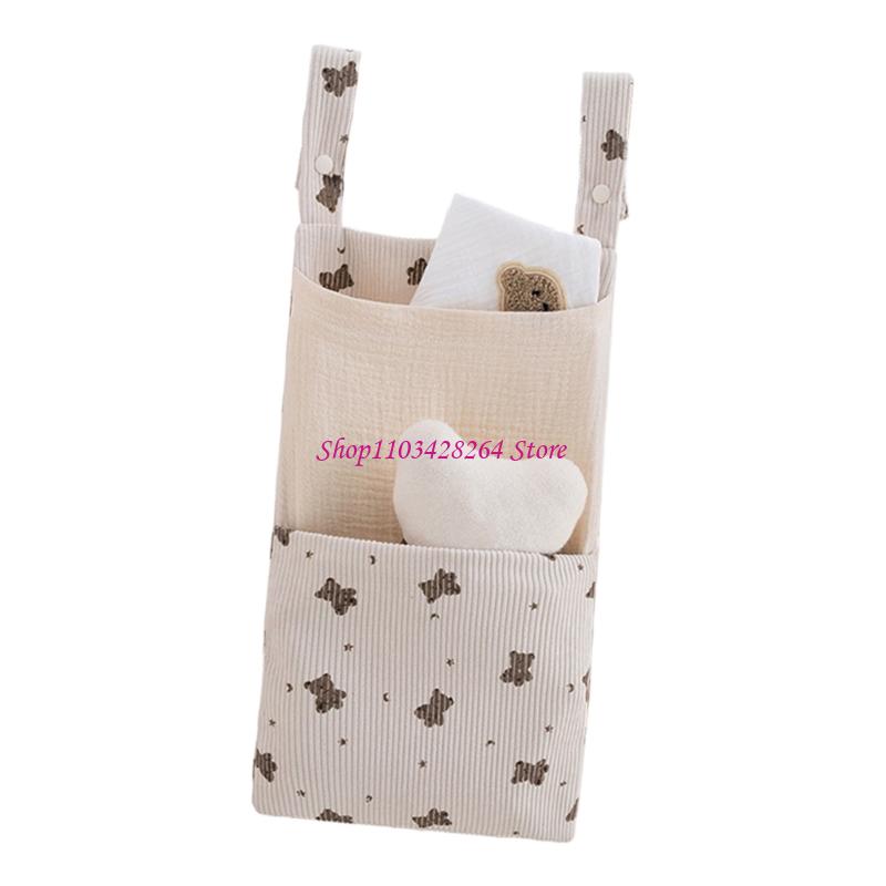 Diapering - Organizador infantil colgante algodón para almacenamiento