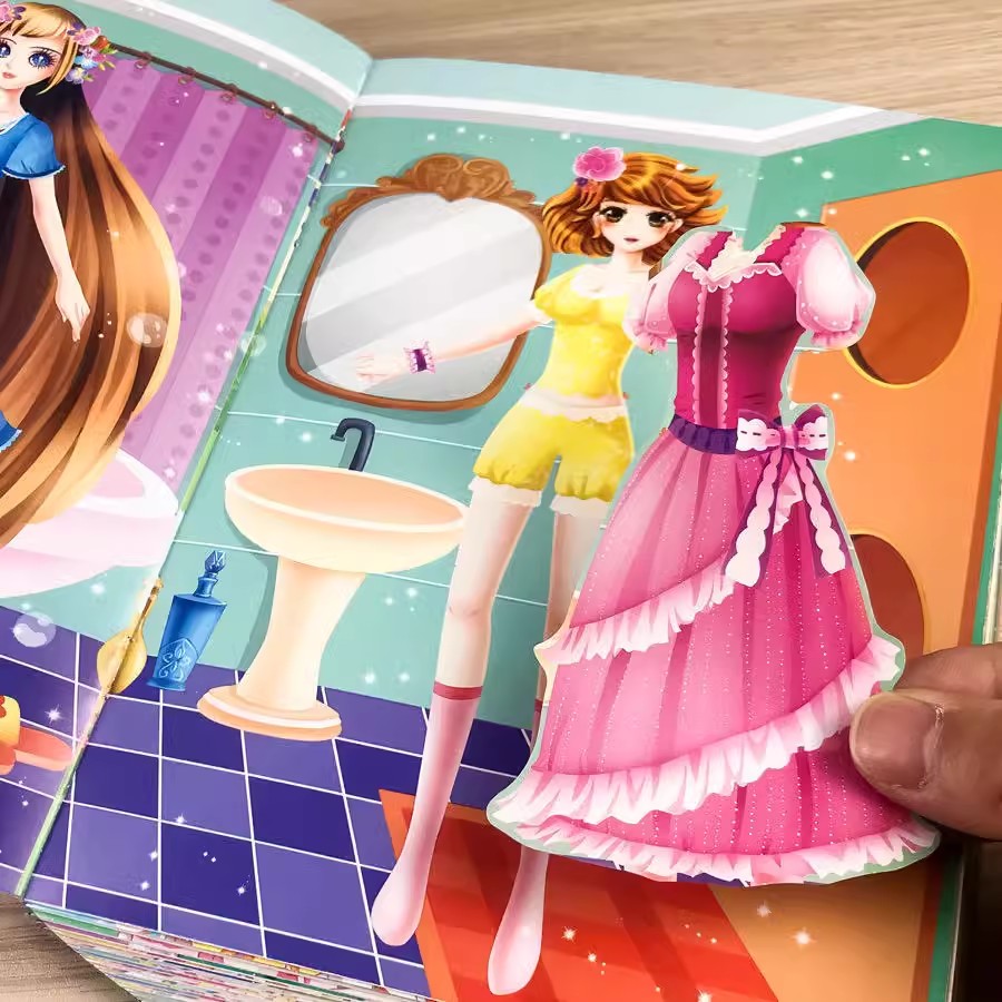 Libros de pegatinas de vestir  - Baby Clothes reseña y precio