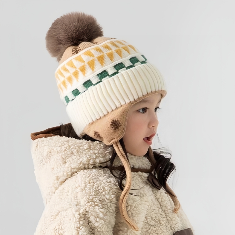 Gorro con protección para los  - Infant Beanie Hat With Ears reseña y precio