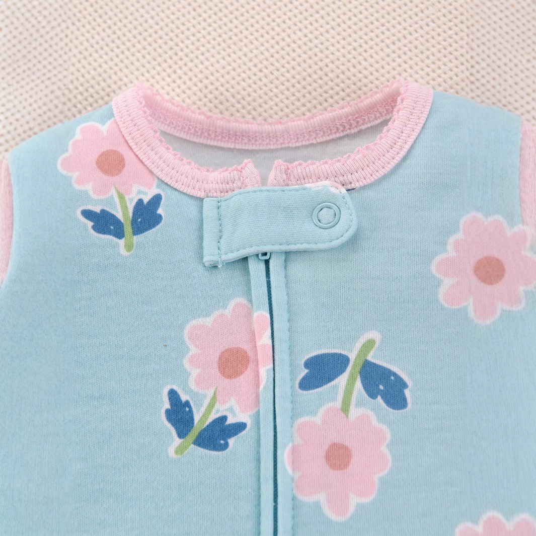 Pijama de Algodón Puro para Be - Cotton Baby Onesies Zipper reseña y precio