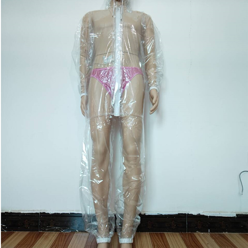 Mono de PVC Transparente con C - Diapering reseña y precio