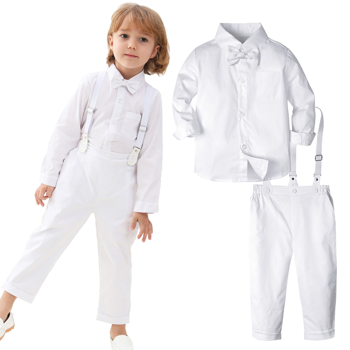 Trajes de bautismo para niños  - Baby Boy Suit Set Baptism reseña y precio