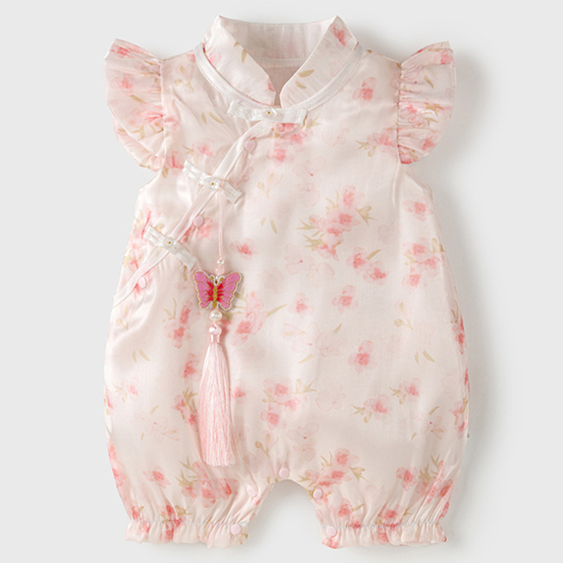 Ropa de verano para niñas reci - Newborn Baby Girl Romper Floral reseña y precio