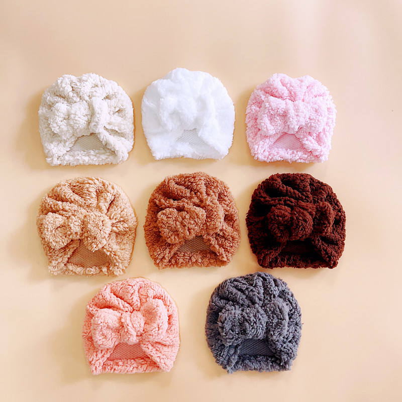 Lindo turbante con nudo para b - Infant Beanie Hat With Ears reseña y precio