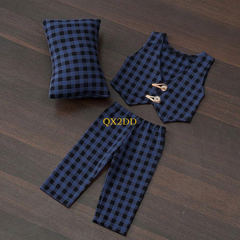 QX2D conjunto pantalones y cha - Infant Photography Props Outfit reseña y precio