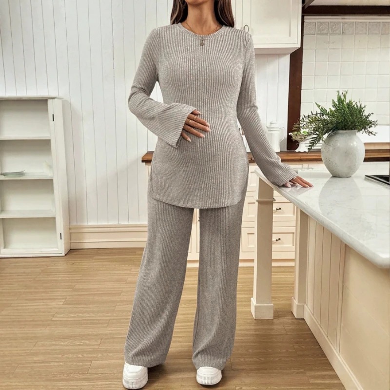 Conjunto de Maternidad Tejido  - Maternity Wear reseña y precio